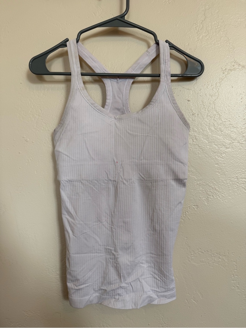 lululemon athletica Light Lavender Ribbed Racerback Tank Top - Picture 3 of 6